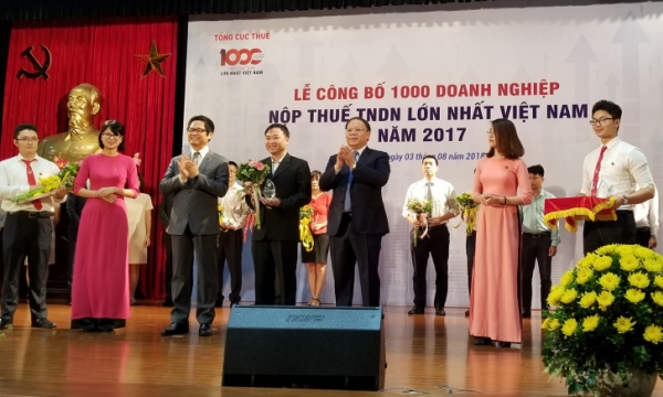 FrieslandCampina Việt Nam nằm trong top 100 doanh nghiệp xuất sắc đóng góp ngân sách Nhà nước  
